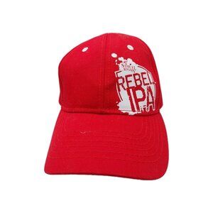 Samuel Adams Rebel IPA Red Baseball Cap Snapback Hat Craft Beer Drinker Brewery